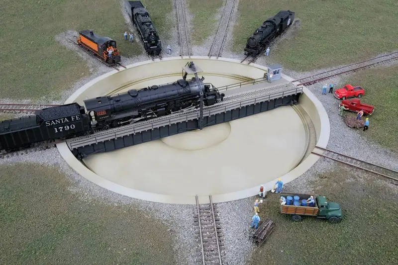 933-2618 - Turntable Motorised 130' Dc/Dcc (N Scale) 1