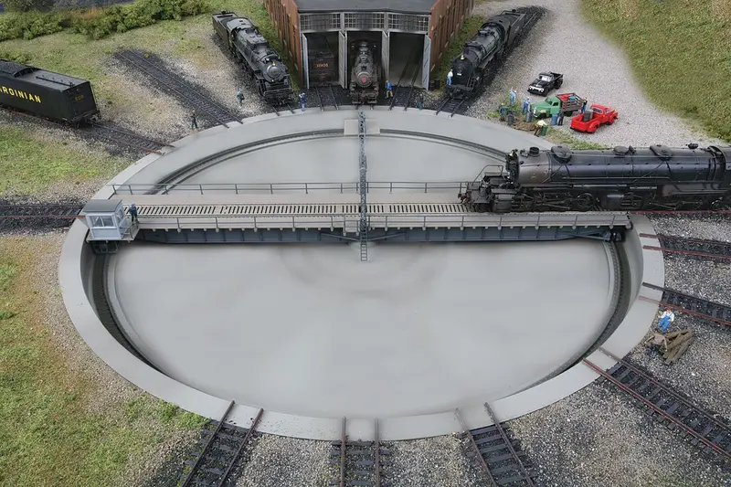 933-2859 - Turntable Motorised 130' Dc/Dcc (Ho Scale) 1