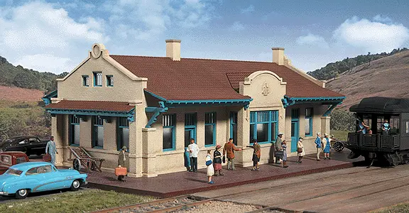 933-2920 - Mission-Style Depot Kit (Ho Scale) 1