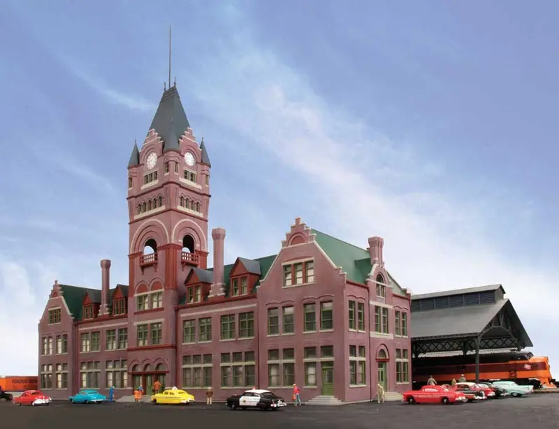933-2946 - Milwaukee Everett Street Station And Train Shed Kit (Ho Scale) 1