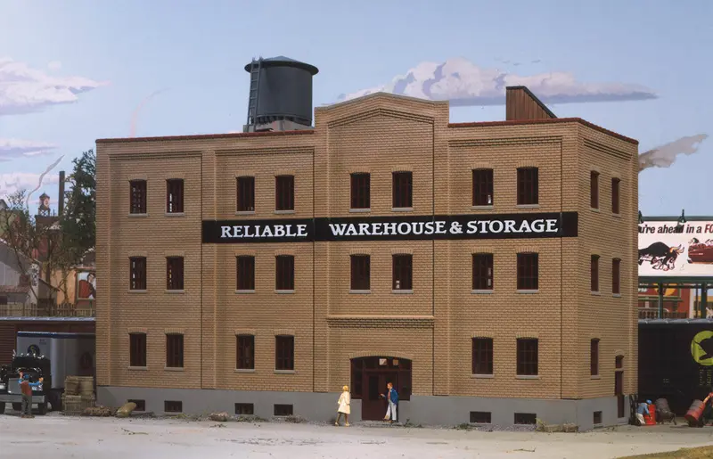 933-3014 - Reliable Warehouse & Storage Kit (Ho Scale) 1