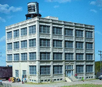 933-3044 - Hardwood Furniture Factory Kit (Ho Scale) 1