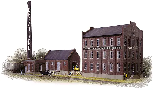 933-3092 - Greatland Sugar Refining Kit (Ho Scale) 1