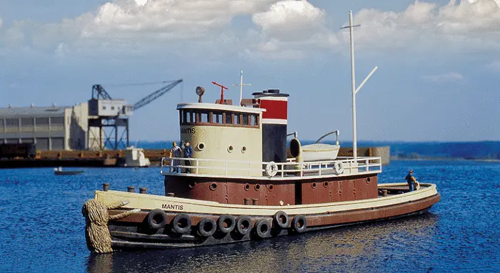 933-3153 - Railroad Tug Boat Kit (Ho Scale) 1