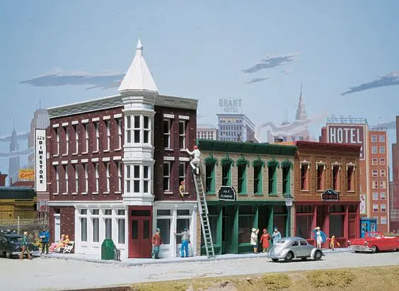933-3224 - Merchant's Row Ii Kit (N Scale) 1