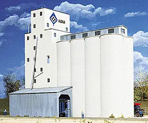 933-3225 - Adm Grain Elevator Kit (N Scale) 1