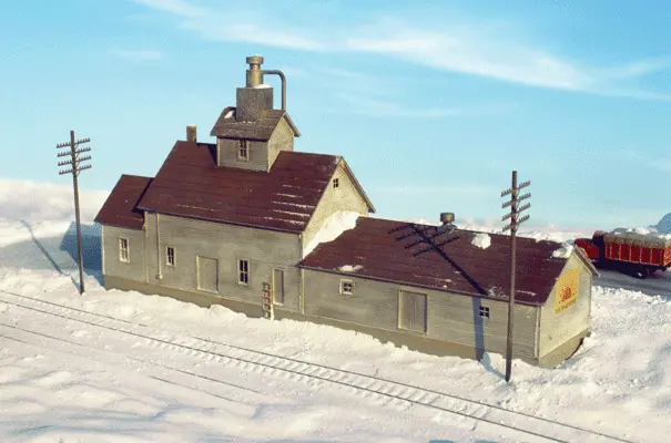933-3239 - Sunrise Feed Mill Kit (N Scale) 1