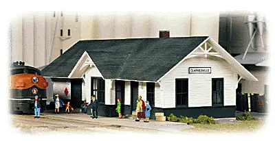 933-3240 - Clarkesville Depot Kit (N Scale) 1