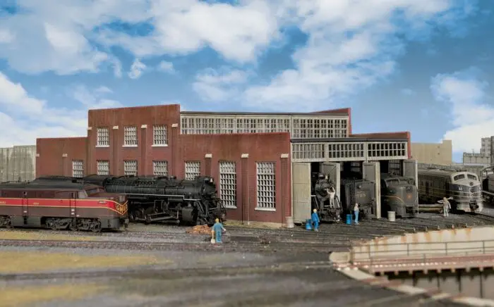 933-3261 - Modern Roundhouse Add-On Stall Kit (N Scale) 1