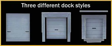 933-3268 - Truck & Railroad Docks Kit (N Scale) 1