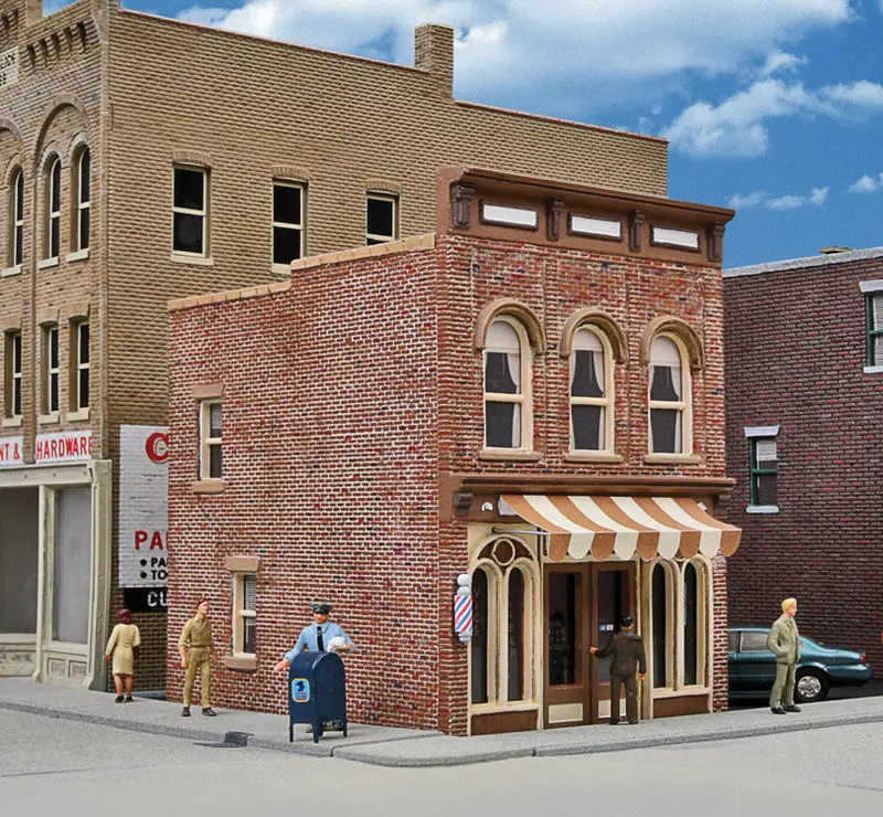 933-3471 - Vic's Barber Shop Kit (Ho Scale) 1