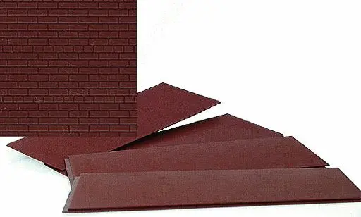 933-3523 - Brick Sheet - 10.1 X 24.7Cm - 4Pc (Ho Scale) 1