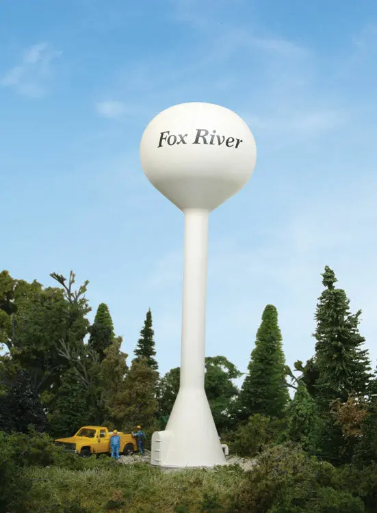 933-3528 - Modern Water Tower Kit (Ho Scale) 1