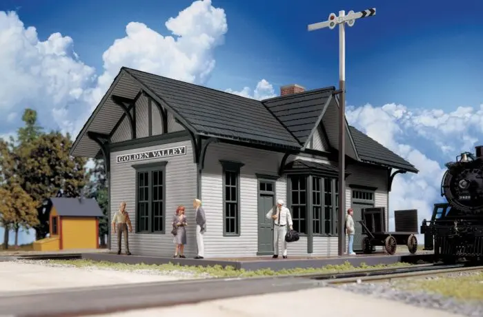 933-3532 - Golden Valley Depot Kit (Ho Scale) 1