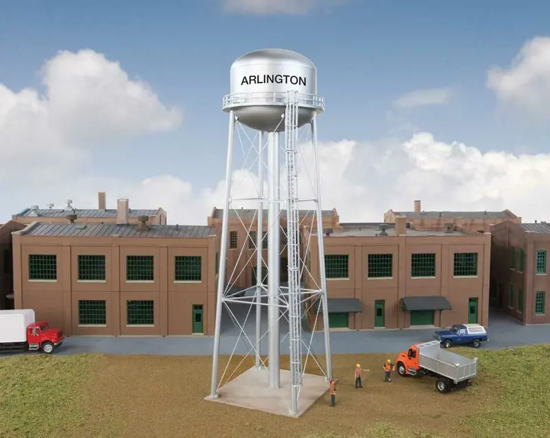 933-3550 - Municipal Water Tower Kit (Ho Scale) 1
