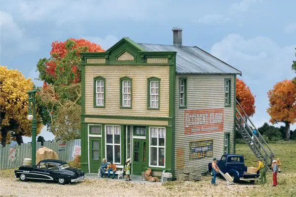 933-3650 - River Road Mercantile Kit (With Interior Lighting) (Ho Scale) 1