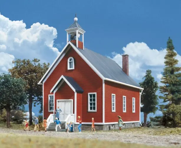 933-3656 - Cottage Grove School Kit (With Interior Lighting) (Ho Scale) 1
