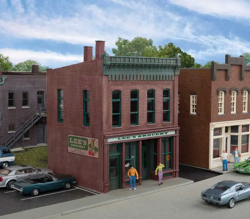 933-3666 - Lee's Grocery Store Kit (Ho Scale) 1