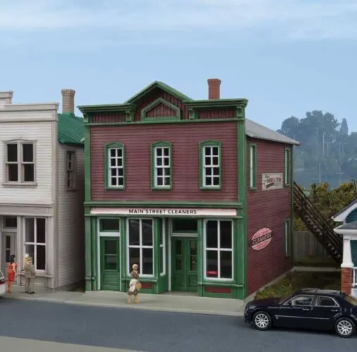933-3667 - Main Street Cleaners Kit (Ho Scale) 1