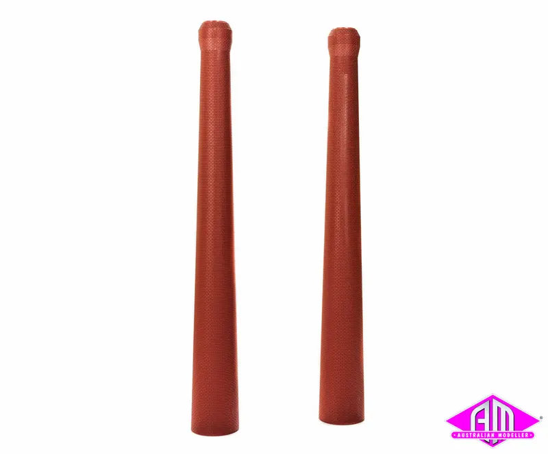 933-3728 - Smokestack 1Pc Brick 2 Pack (Ho Scale) 1