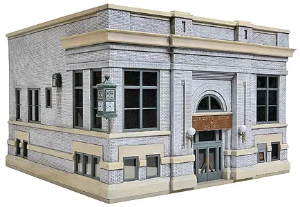 933-3772 - Liberty Bank & Trust Kit (Ho Scale) 1