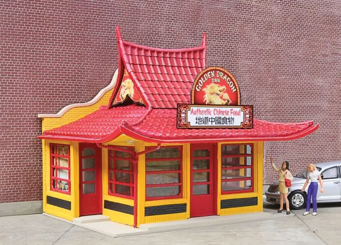 933-3780 - Golden Dragon Chinese Takeout Kit (Ho Scale) 1