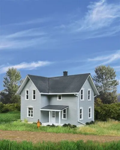 933-3789 - Tillman Farm House Kit (Ho Scale) 1