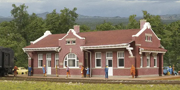 933-3803 - Atsf Brick Depot Kit (N Scale) 1