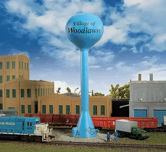 933-3814 - Modern Water Tower Kit (N Scale) 1