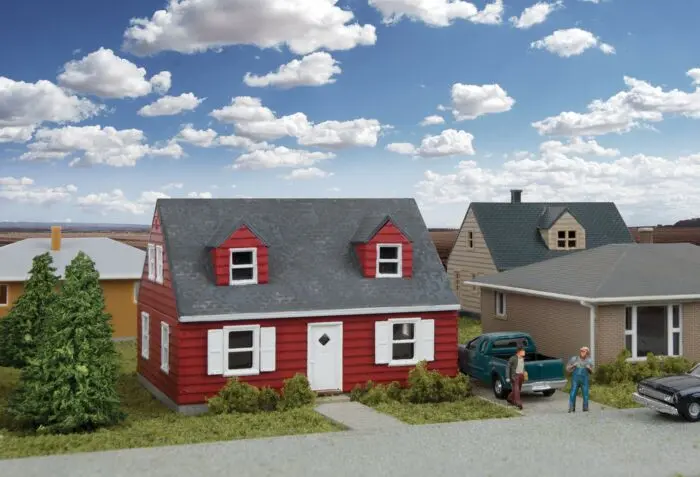 933-3839 - Cape Cod House Kit (N Scale) 1
