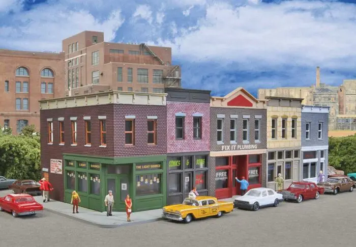 933-3850 - Merchant Row I Kit (N Scale) 1