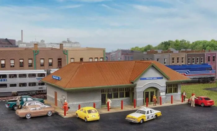 933-3887 - Modern Suburban Station Kit (N Scale) 1