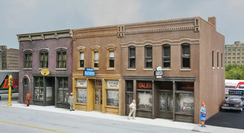 933-4040 - Merchant's Row Iv Kit (Ho Scale) 1