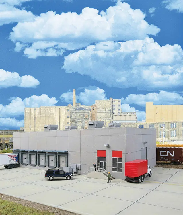 933-4067 - Modern Concrete Warehouse Kit (Ho Scale) 1