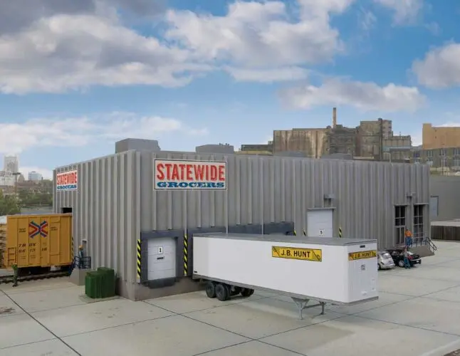 933-4105 - Modern Grocery Warehouse Kit (Ho Scale) 1