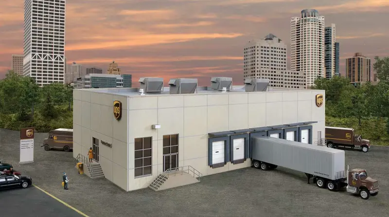 933-4110 - Ups Hub With Customer Center Kit (Ho Scale) 1