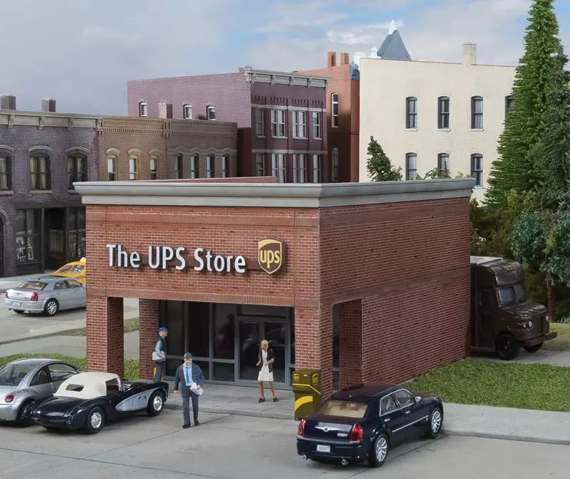 933-4112 - The Ups Store Kit (Ho Scale) 1