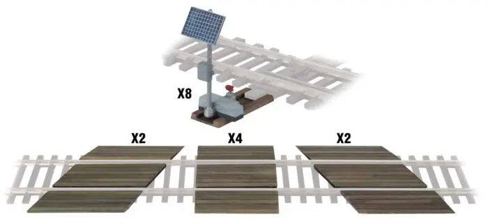 933-4124 - Intermodal Yard Details Kit (Ho Scale) 1