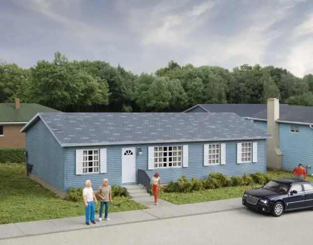 933-4150 - Modern Sectional House Kit (Ho Scale) 1