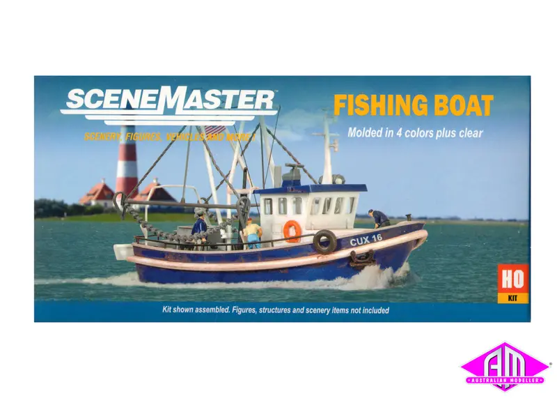 949-11016 - Modern Fishing Boat Kit (Ho Scale) 1