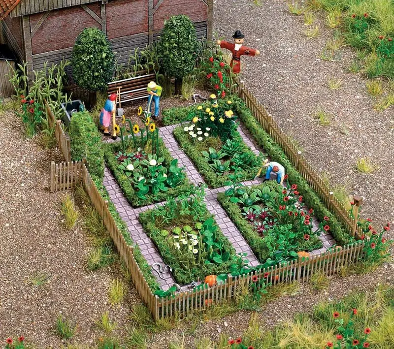 949-1110 - Vegetable Garden Kit (Ho Scale) 1