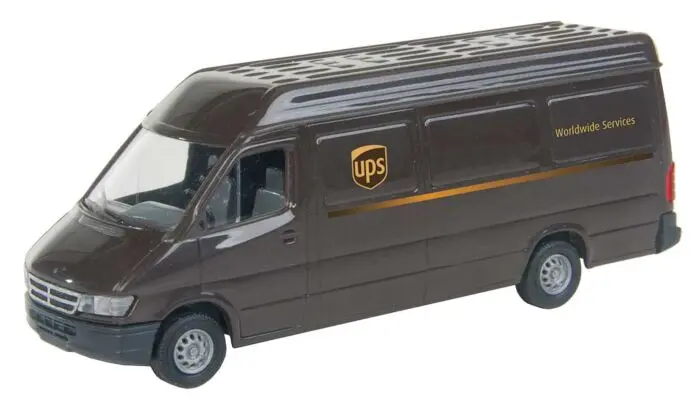 949-12200 - Ups Delivery Van Modern (Ho Scale) 1