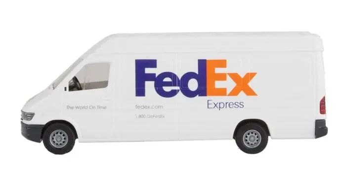 949-12203 - Fedex Delivery Van (Ho Scale) 1