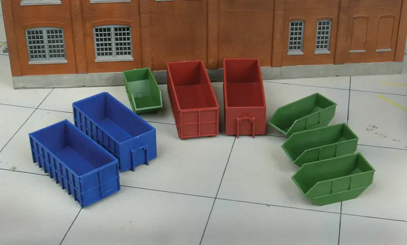949-4106 - Industrial Dumpsters Kit (Ho Scale) 1