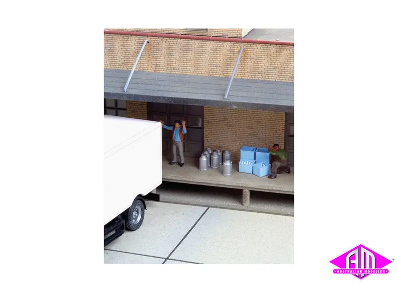 949-4136 - Milk Cans, Bottles And Cases Kit (Ho Scale) 1