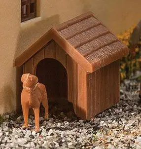 949-4147 - Dog & Kennel Kit (Ho Scale) 1