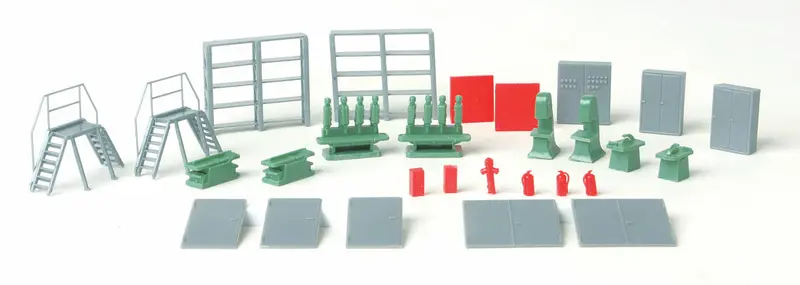 949-4149 - Industrial Details - 28Pc (Ho Scale) 1