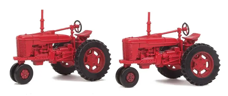 949-4160 - Farm Tractor - Red - 2 Pack (Ho Scale) 1