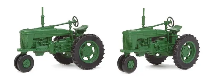 949-4161 - Farm Tractor - Green - 2 Pack (Ho Scale) 1
