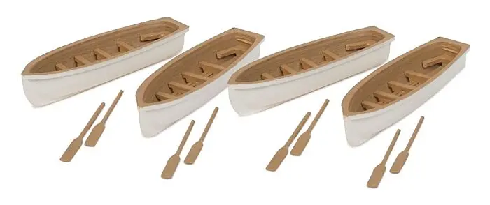 949-4163 - Row Boats 4Pc (Ho Scale) 1